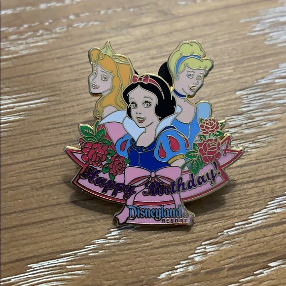 Disney Accessories Disney Princesses Birthday Pin Poshmark
